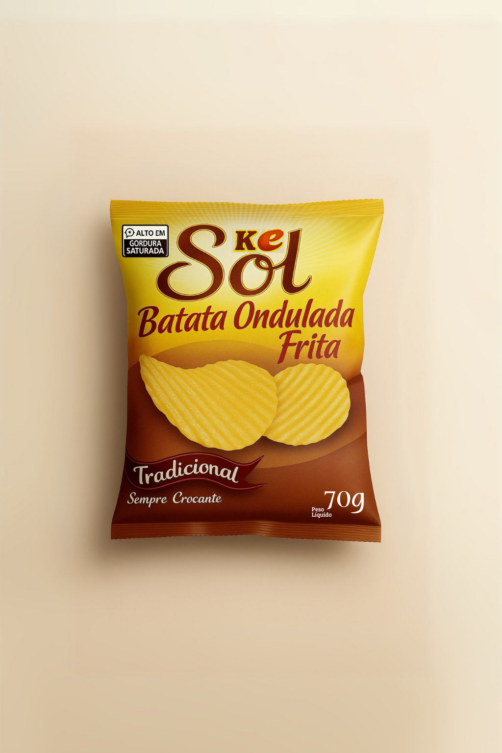 Batata Ondulada 70g