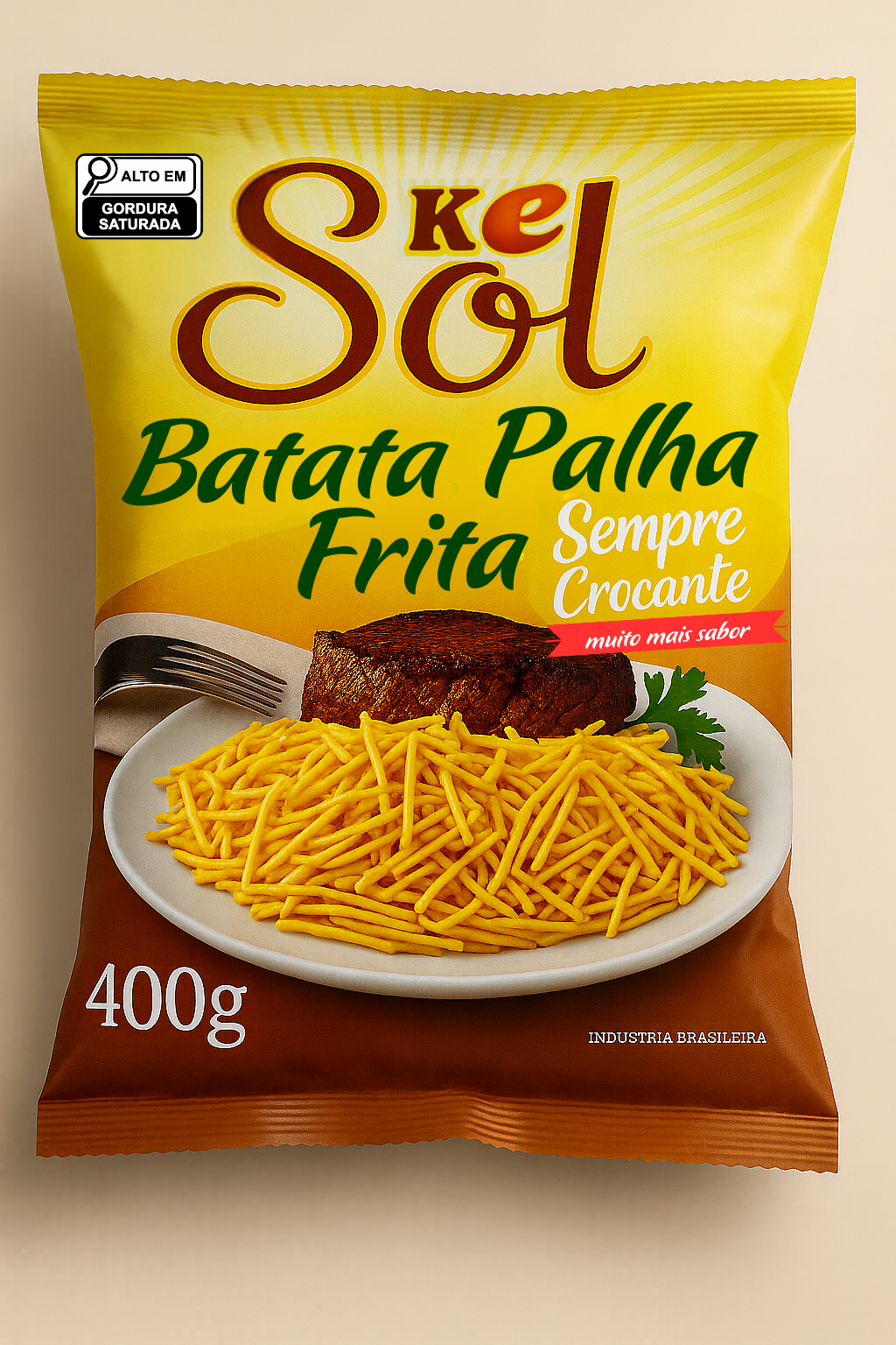 Batata Palha Frita 400g